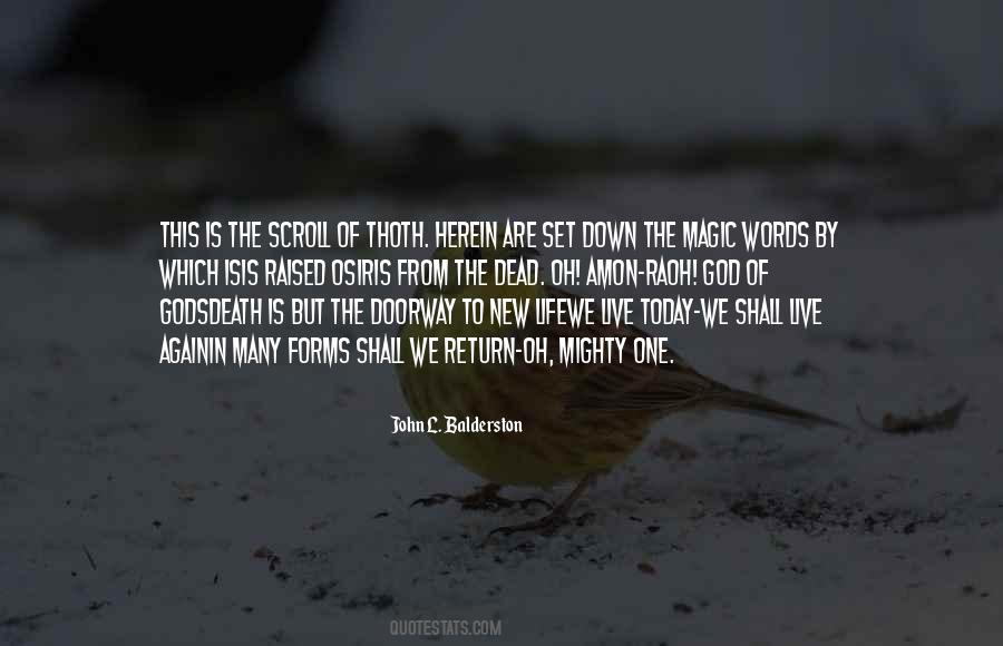 Quotes About Isis And Osiris #537414
