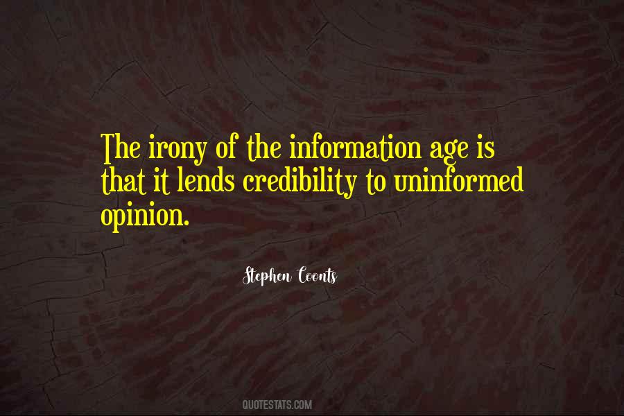 Quotes About Information Age #1146111