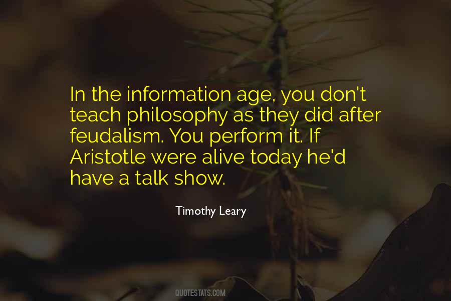 Quotes About Information Age #1502305