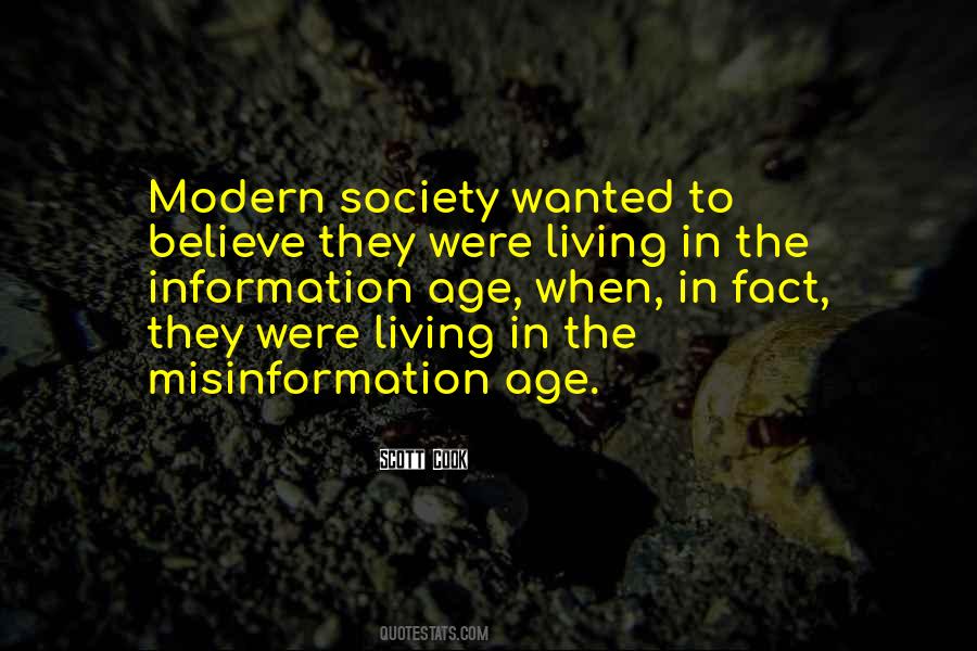 Quotes About Information Age #1708869