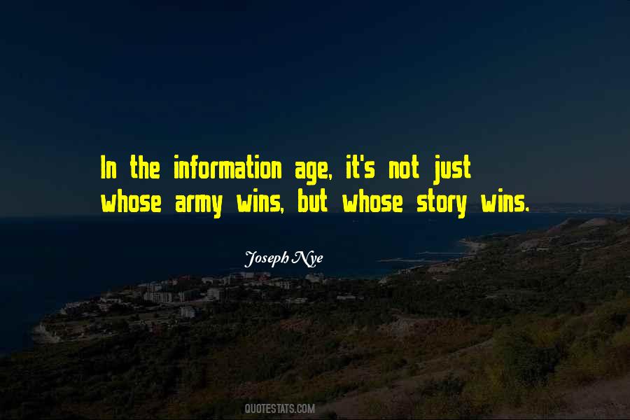 Quotes About Information Age #1812089