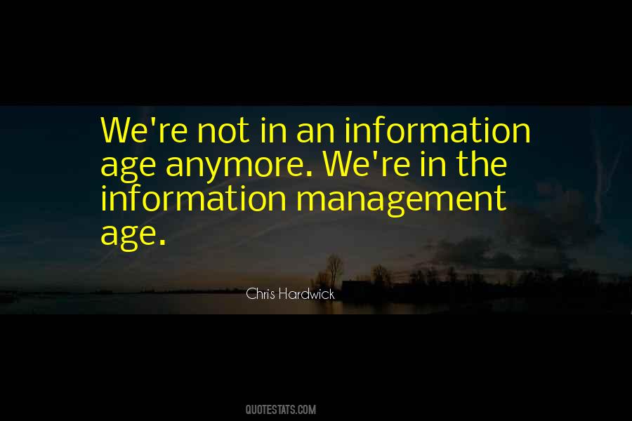 Quotes About Information Age #706123