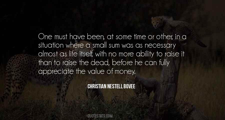 Quotes About Value Of Life #120747