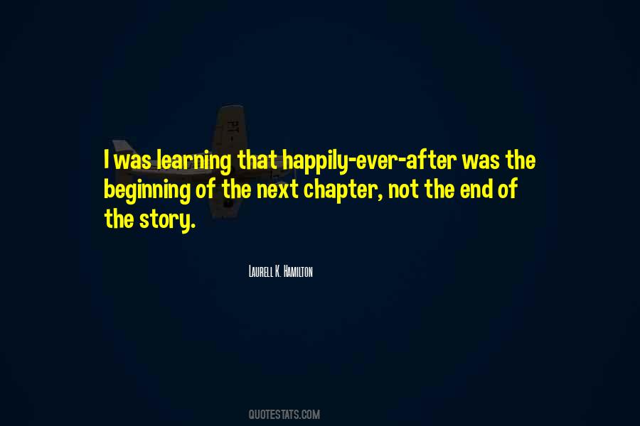 Quotes About Not The End #1364684