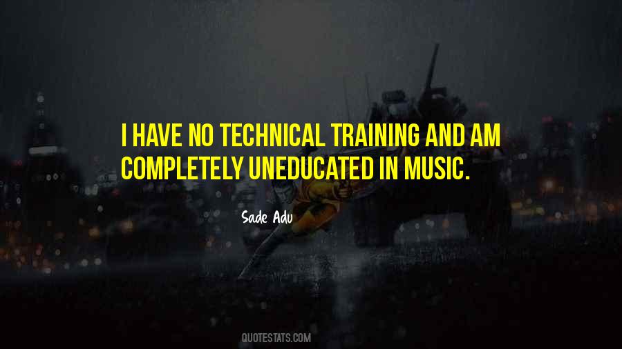 Quotes About Technical Training #923333