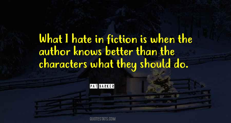 Author Fiction Quotes #129068