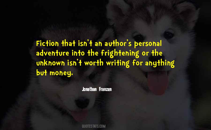 Author Fiction Quotes #165908