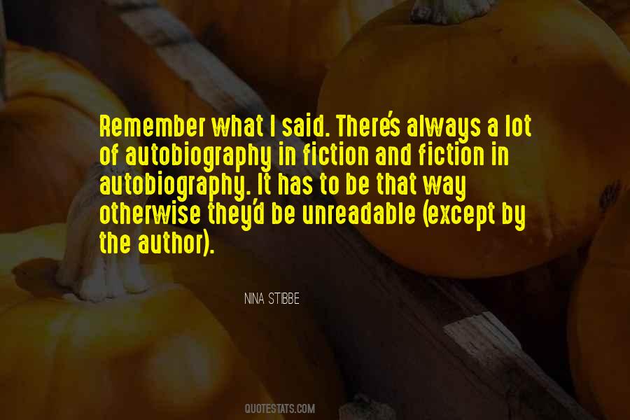 Author Fiction Quotes #7976