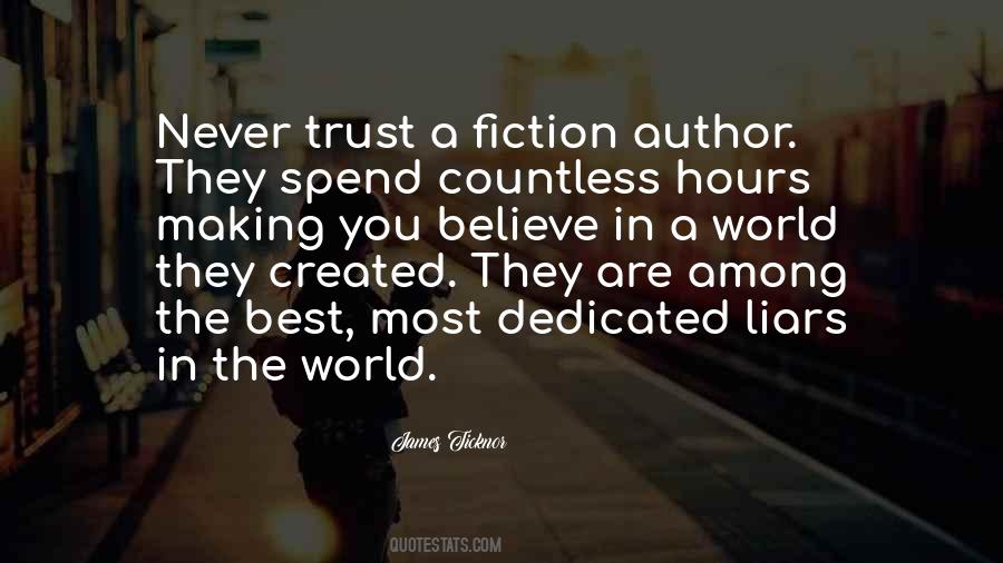 Author Fiction Quotes #946559