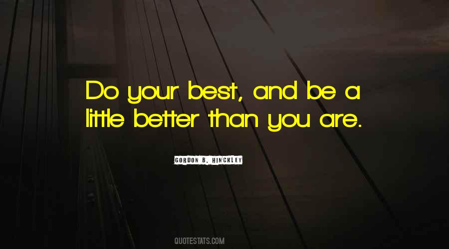 Be Your Best Self Quotes #1624306