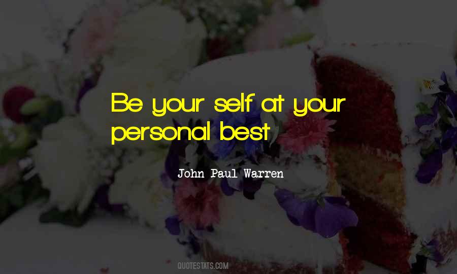 Be Your Best Self Quotes #1728234