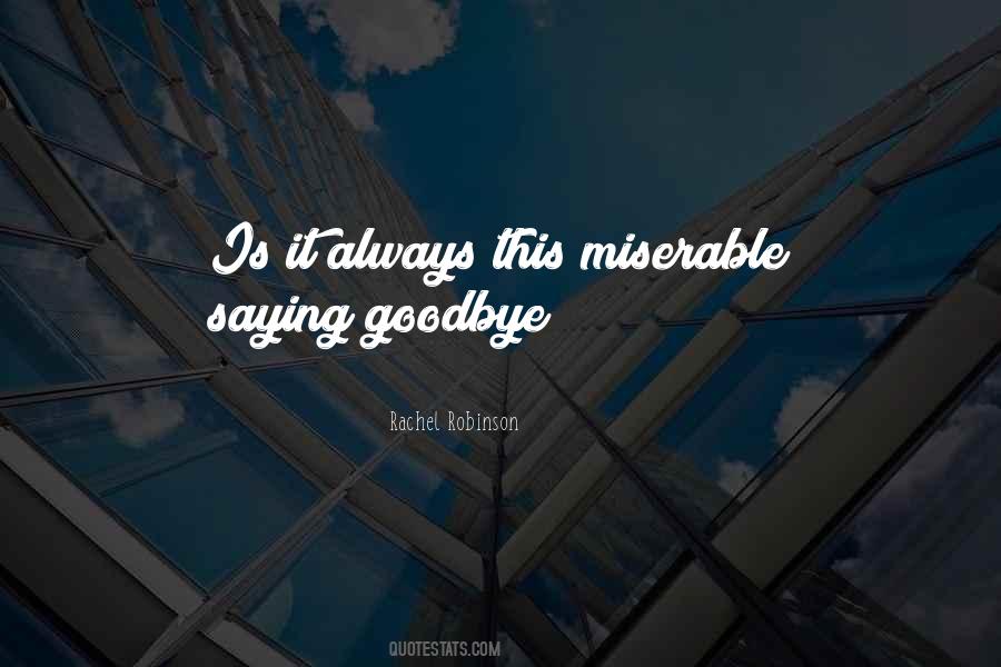 Quotes About Good Goodbye #223073