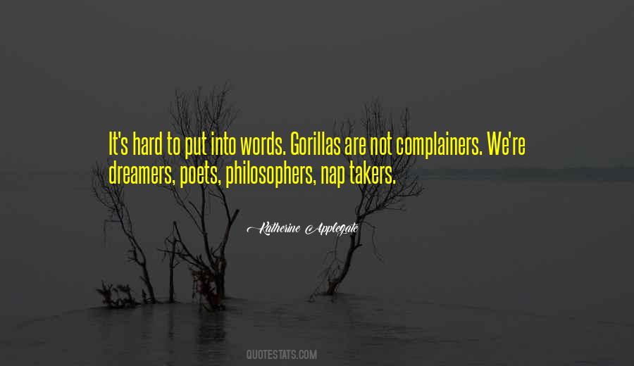 Quotes About Complainers #1123962