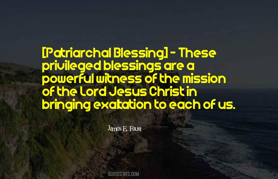 Quotes About The Lord's Blessings #1677737