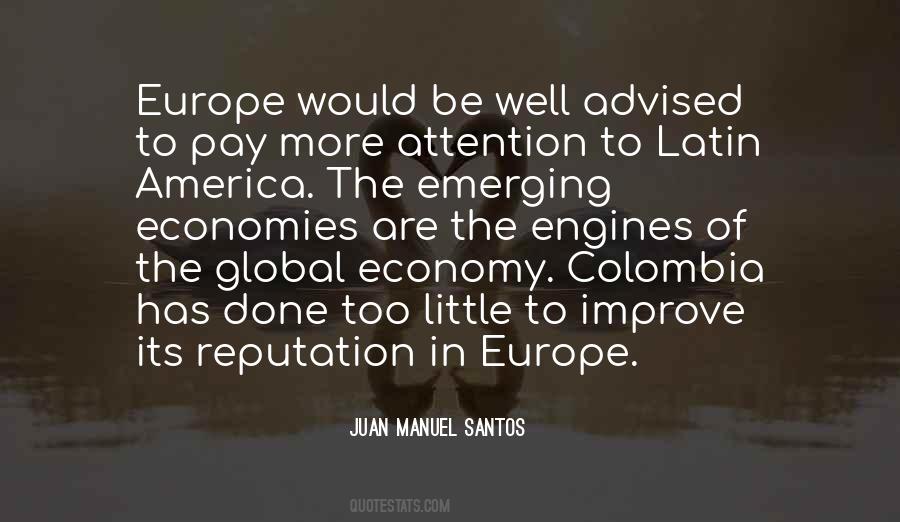 Quotes About Emerging Economies #1218015