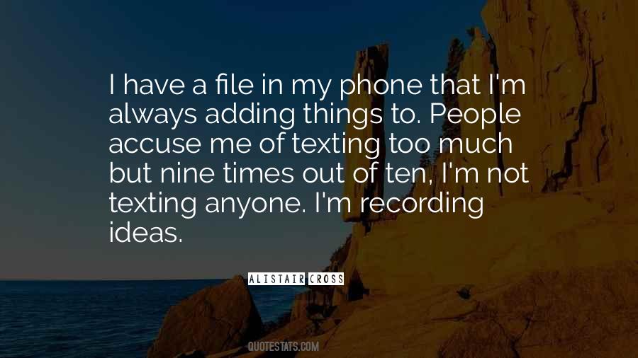 Quotes About My Phone #1391795