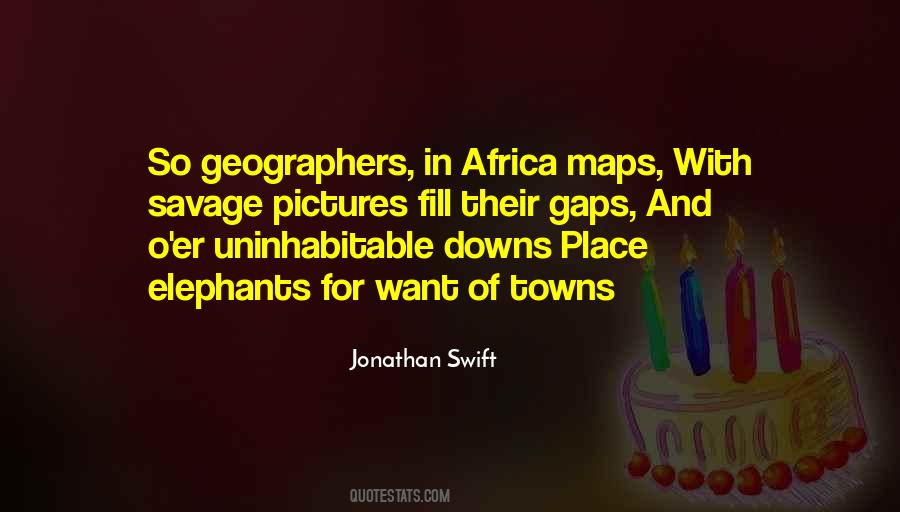 Quotes About Geographers #453383