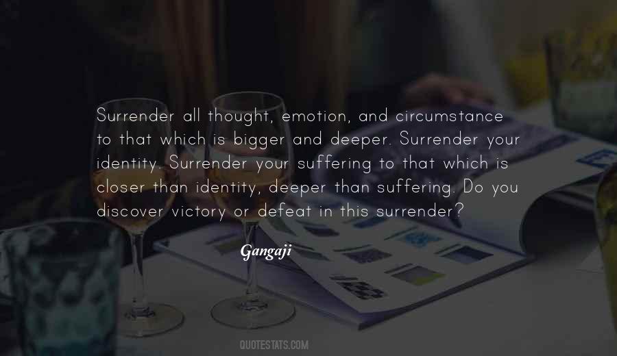 Quotes About Surrender #1691119