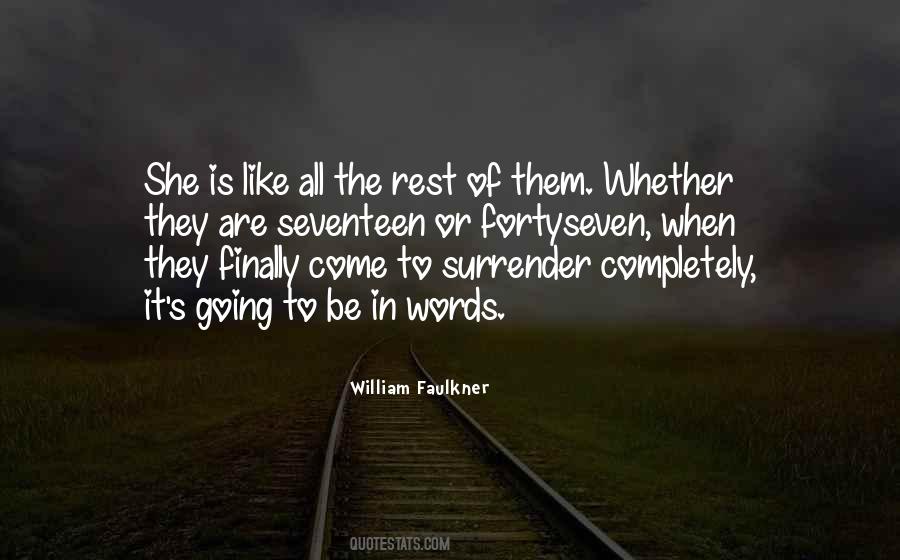 Quotes About Surrender #1728645