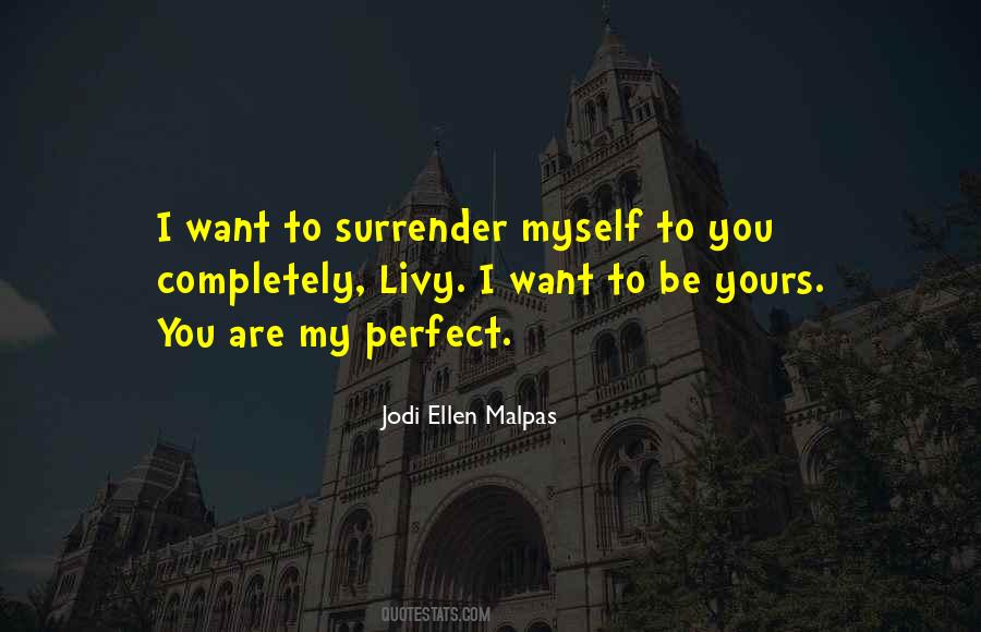 Quotes About Surrender #1764216