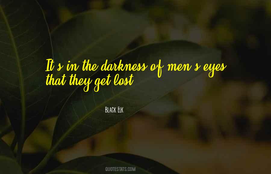 Lost In The Darkness Quotes #1020823