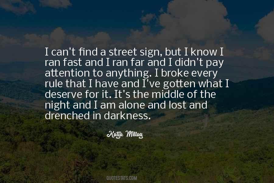 Lost In The Darkness Quotes #1293560