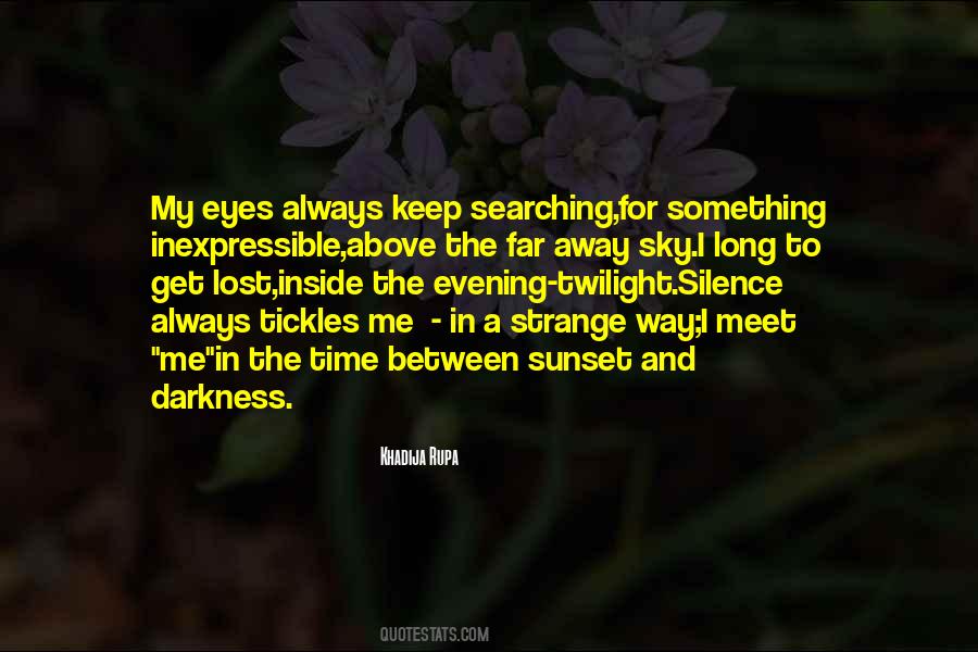 Lost In The Darkness Quotes #23103