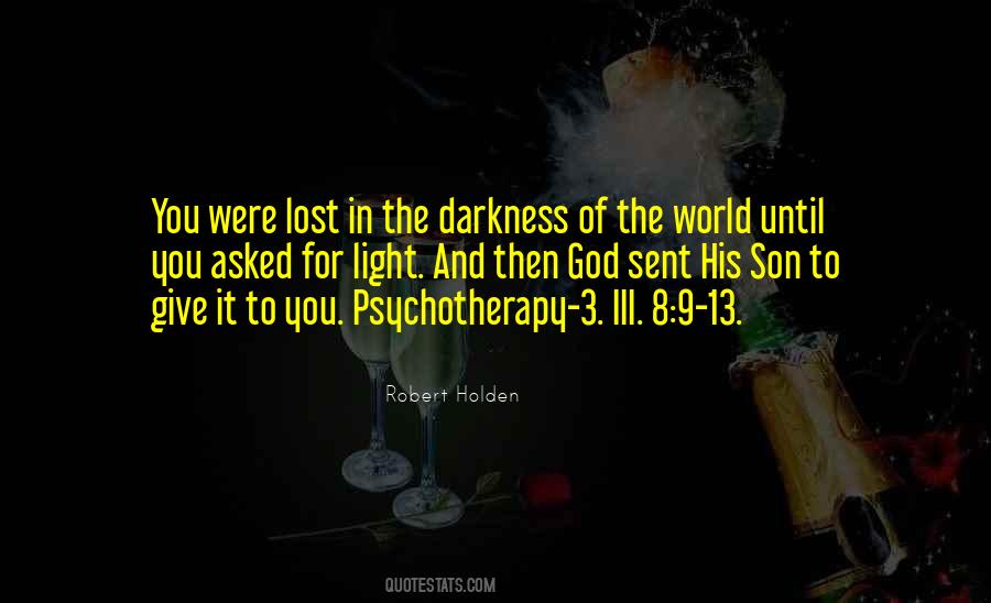 Lost In The Darkness Quotes #425325