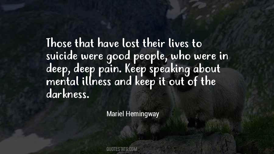 Lost In The Darkness Quotes #852246