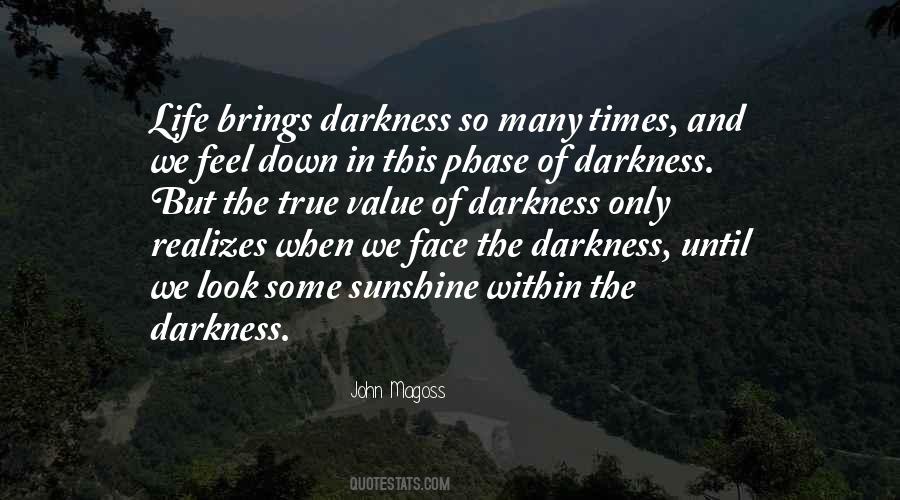 Quotes About Darkness Within #1023974