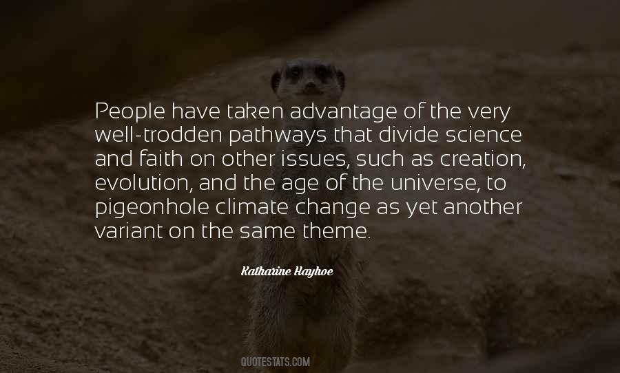 Quotes About Evolution And Creation #1178649