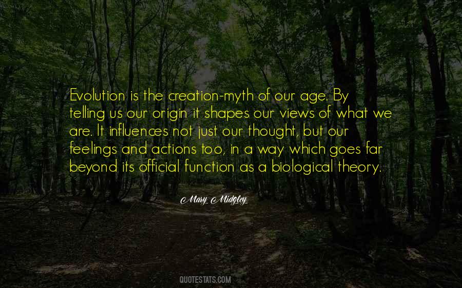 Quotes About Evolution And Creation #1780916