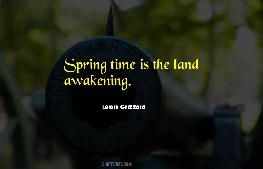 Quotes About Spring Awakening #786727