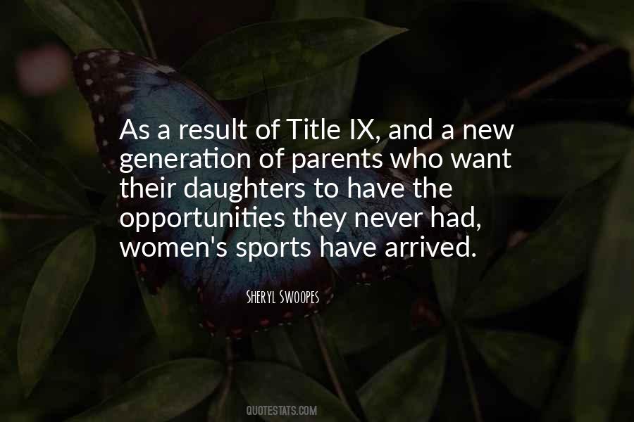 Quotes About Title Ix #680858