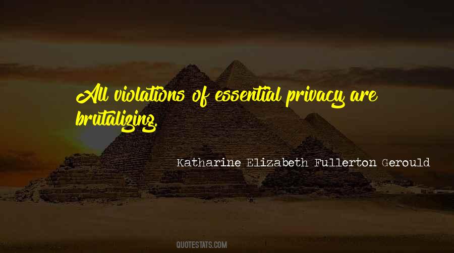 Quotes About Violations #379205