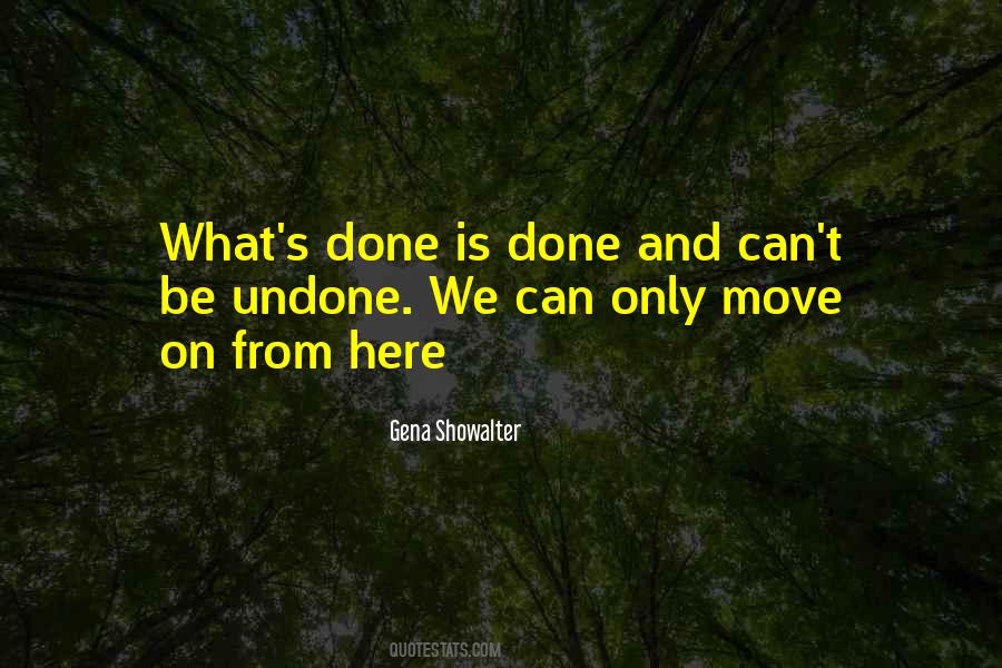 Quotes About Can't Move On #304601