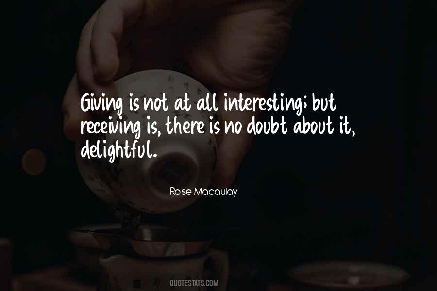 Quotes About Receiving And Giving #256523