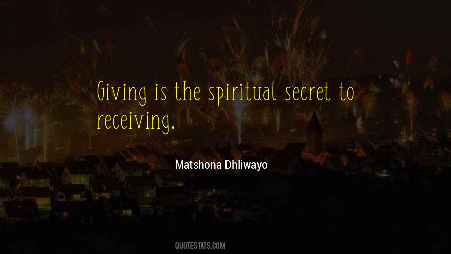 Quotes About Receiving And Giving #426716