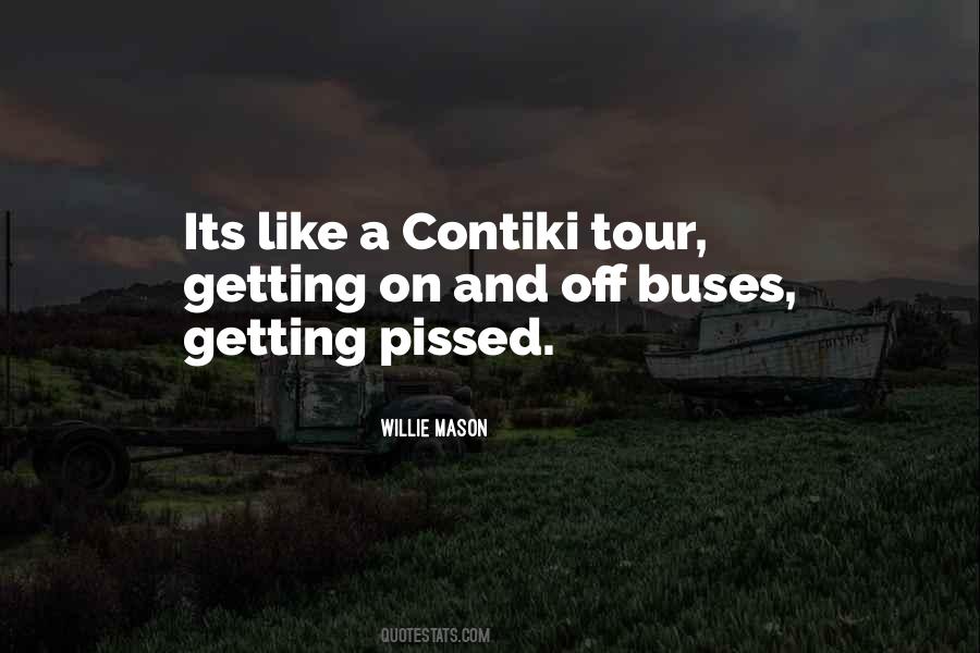 Tour Buses Quotes #1769737