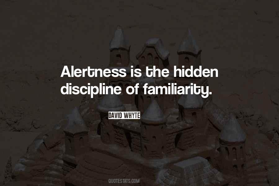 Quotes About Alertness #1197430