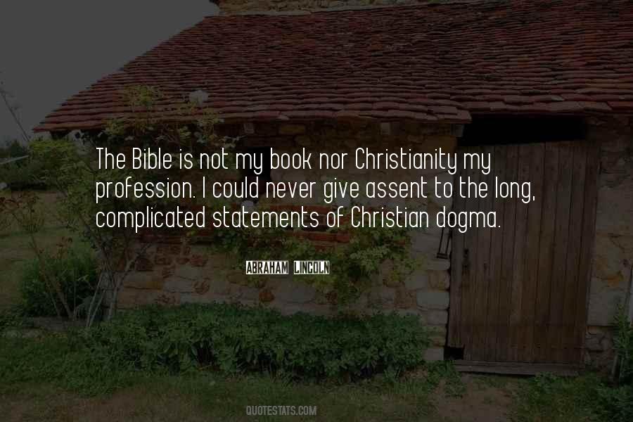Christian Dogma Quotes #439682