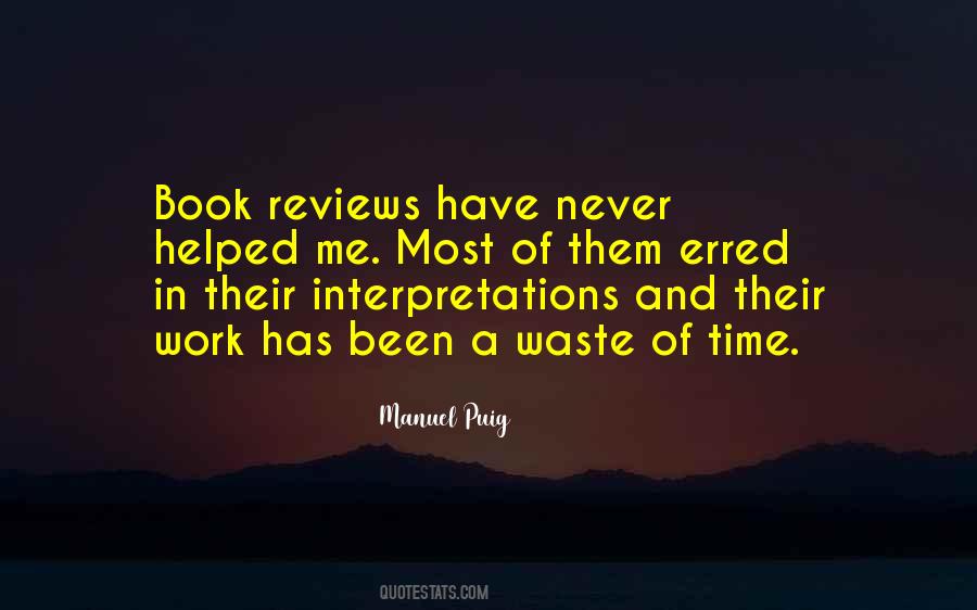 Quotes About Book Reviews #1157164