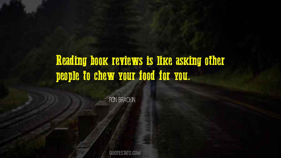 Quotes About Book Reviews #1157254