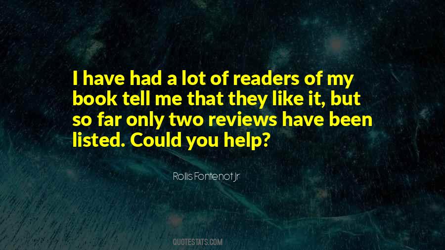 Quotes About Book Reviews #1647776