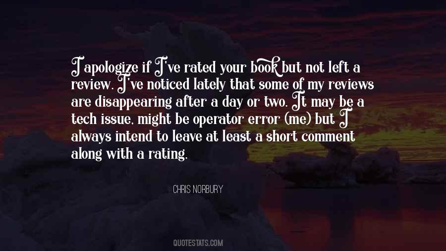 Quotes About Book Reviews #1754197