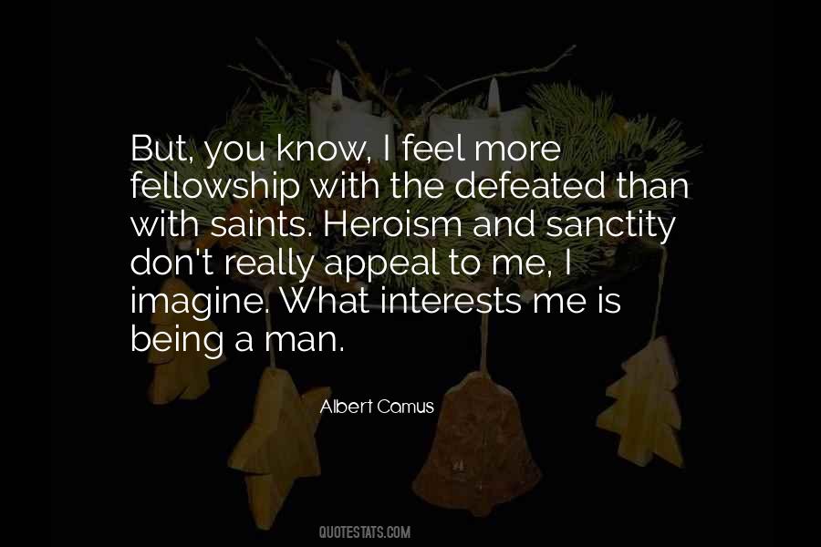 Defeated Man Quotes #1312874