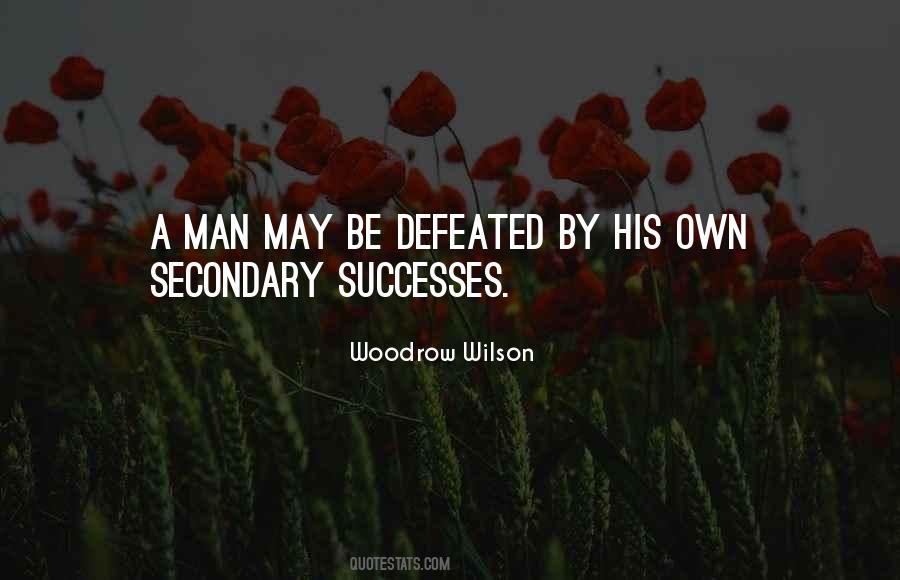 Defeated Man Quotes #32658