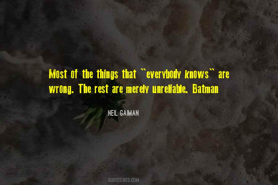 Quotes About Batman #1229772