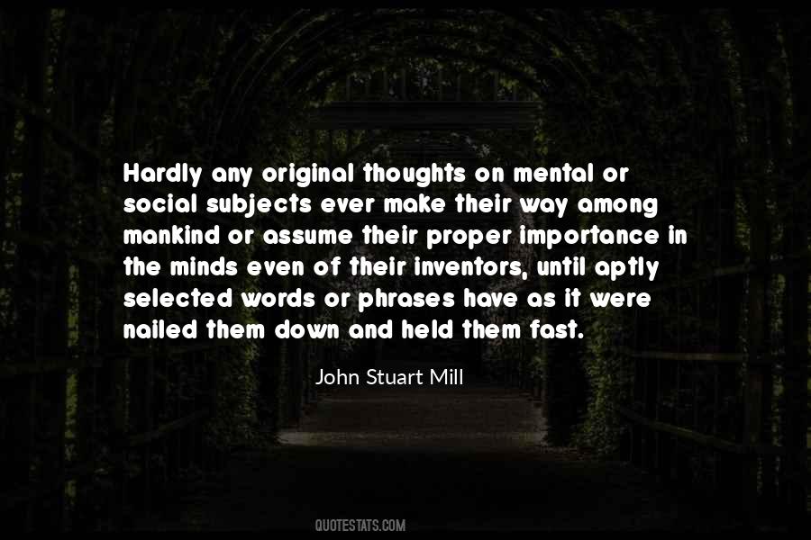 Quotes About Original Thought #1500343