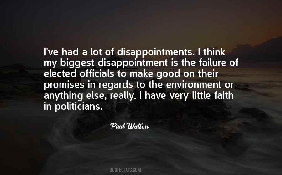 Biggest Disappointments Quotes #1413351